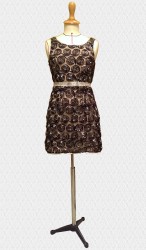 Silver Cocktail Dress