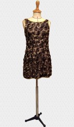 Golden Cocktail Dress