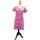 Purple Angrakha with Floral Tights
