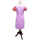 Purple Angrakha with Floral Tights