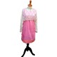 Rose Thrift Kimono with Cheetah print Tights