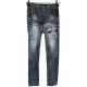 Asymmetric Ruching Glam shirt with Jeans Tights